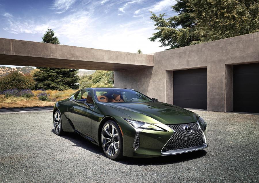  Lexus LC500 Inspiration Series (Nori Green) 2019 года  (NA) (фото 1 из 12)